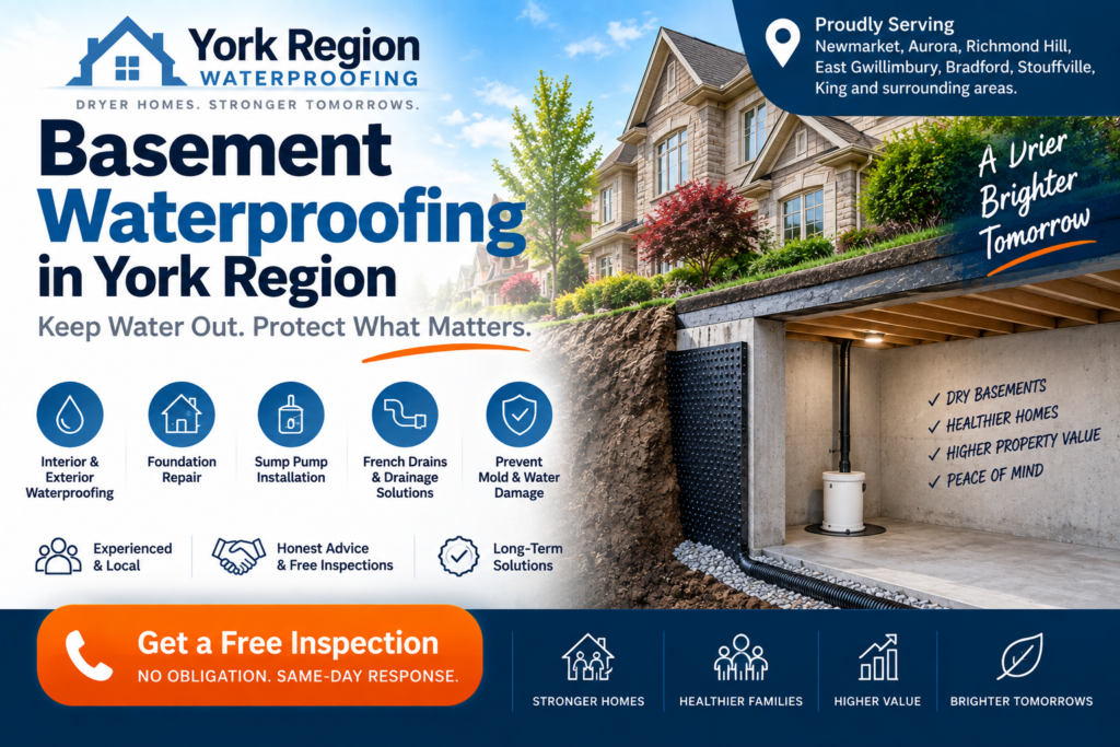 Basement Waterproofing in York Region Basement Waterproofing in York Region