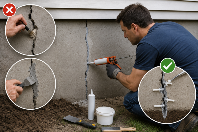 Can You Repair Foundation Cracks Yourself?