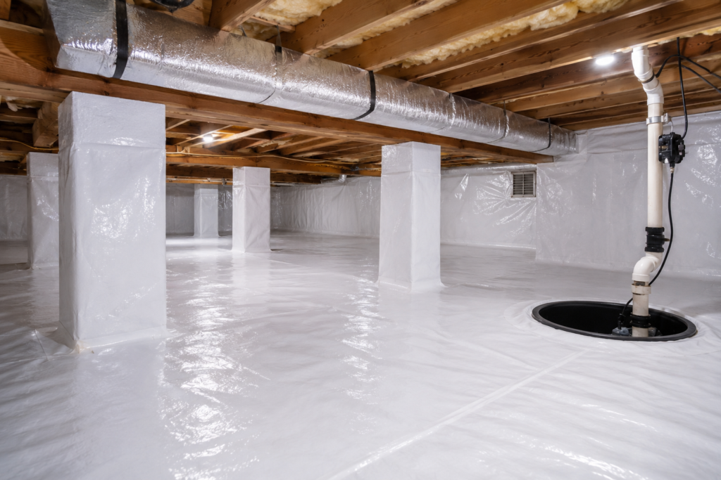 Crawl Space Encapsulation Explained Crawl Space Encapsulation Explained