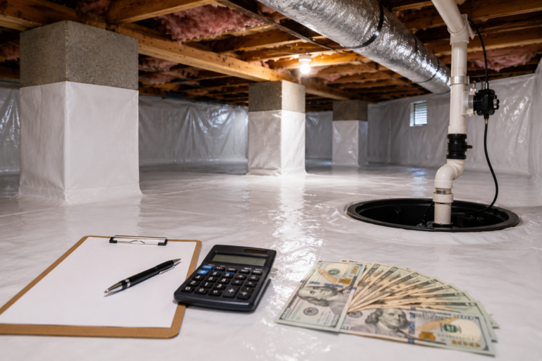 Crawl Space Waterproofing Costs