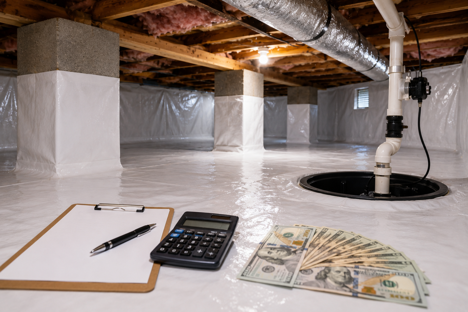 Crawl Space Waterproofing Costs Crawl Space Waterproofing Costs