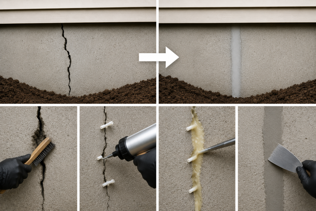 How Are Foundation Cracks Repaired? How Are Foundation Cracks Repaired?