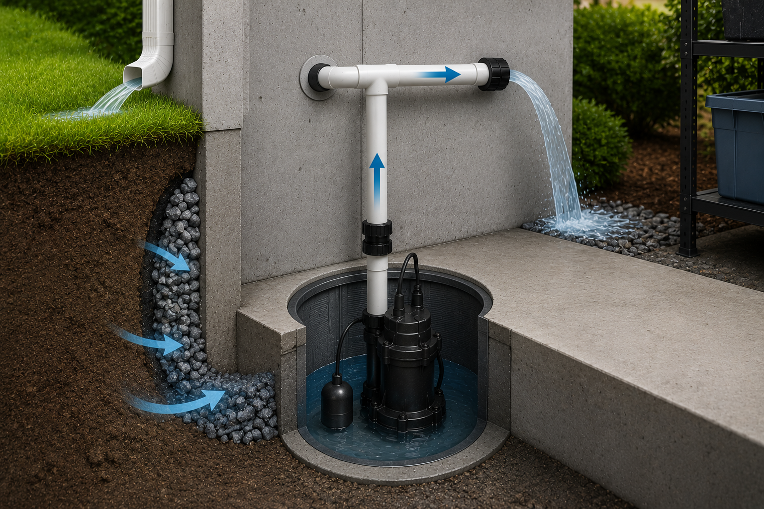 How Does a Sump Pump Work How Does a Sump Pump Work