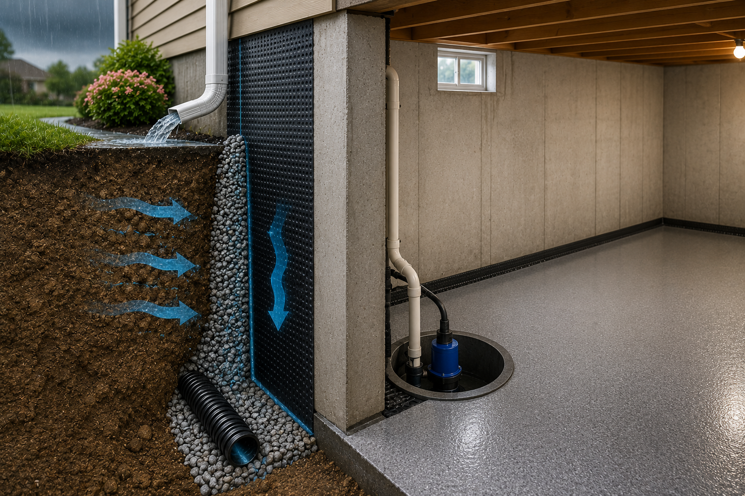 What Is Basement Waterproofing What Is Basement Waterproofing
