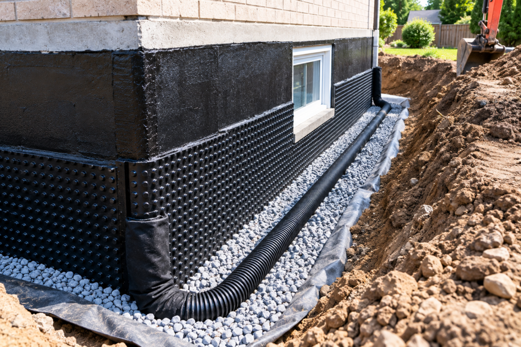 Basement Exterior Waterproofing Basement Exterior Waterproofing