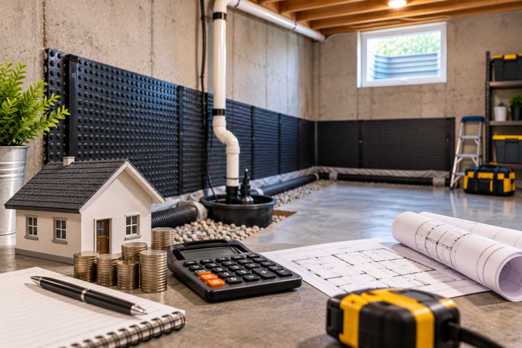 Basement Waterproofing Cost Calculator Basement Waterproofing Cost Calculator