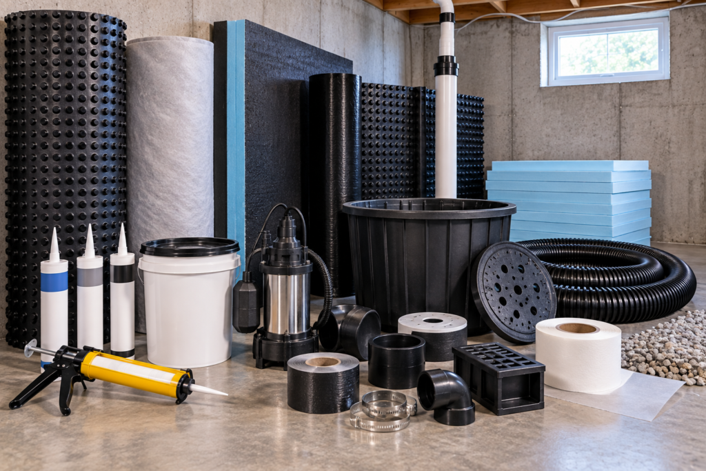 Basement Waterproofing Products Basement Waterproofing Products