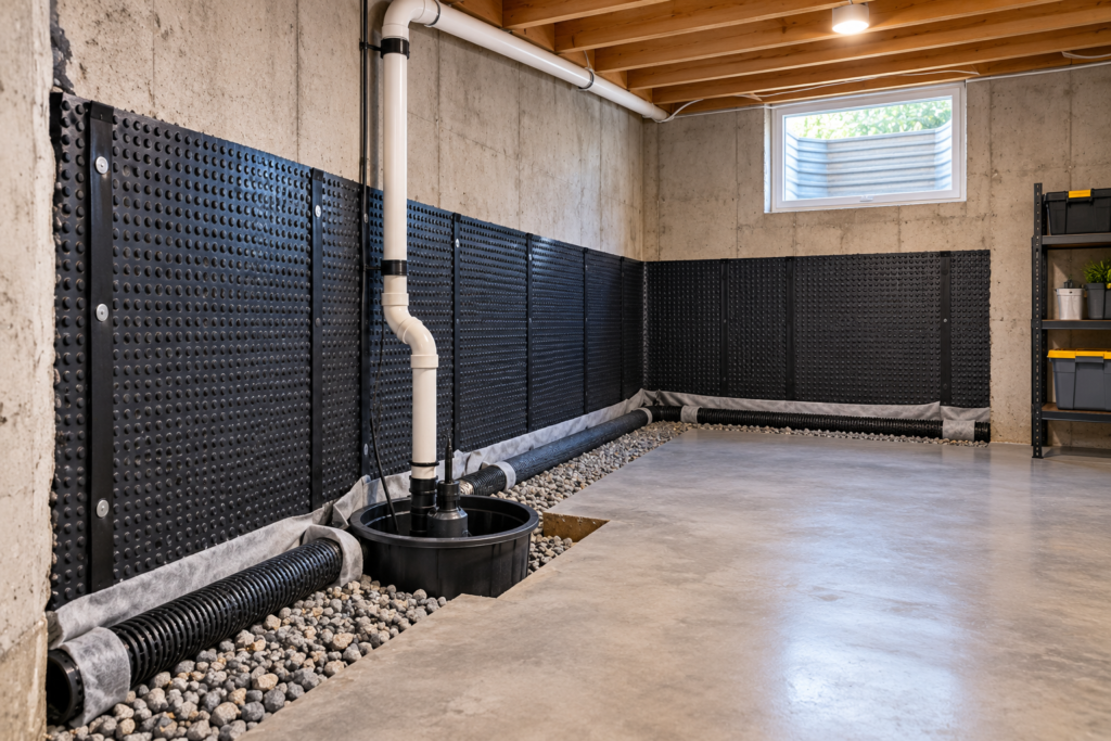 Waterproofing Basements From Inside