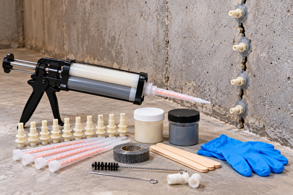 epoxy injection crack repair kit epoxy injection crack repair kit